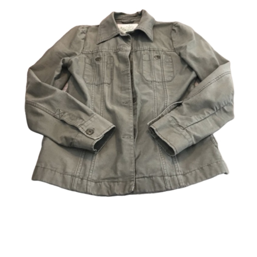 2/$20 Roxy Women’s Olive Green Military Jacket